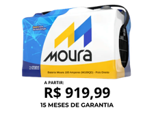 Bateria Automotiva 100 Ah Moura M100QD