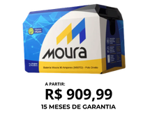 Bateria Automotiva 90 Ah Moura M90TD