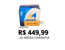 Bateria Automotiva Honda Civic 52AH – Moura