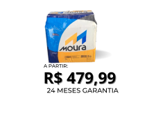 Bateria Automotiva Honda Civic 52AH – Moura