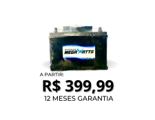 Bateria Automotiva 100 Ah MegaWatts
