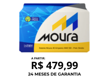Bateria Automotiva 40 Ah Moura M40FD