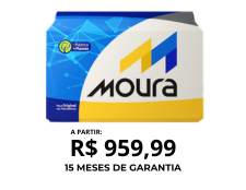 Bateria Automotiva 90 Ah Moura M90TD
