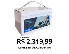 Bateria VRLA 12MVA-100 Moura