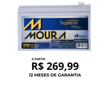 Bateria VRLA 12MVA-12 Moura
