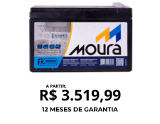 Bateria VRLA 12MVA-150 Moura Bateria VRLA 12MVA-150 Moura