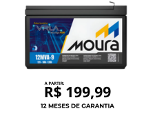 Bateria VRLA 12MVA-9 Moura