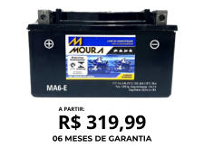 Bateria de Moto MA6-EI Moura
