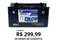 Bateria de Moto MA6-EI Moura Bateria de Moto MA6-EI Moura