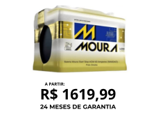 Bateria Automotiva Start Stop 60Ah AGM Moura