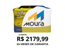 Bateria Automotiva Start Stop 80Ah AGM Moura