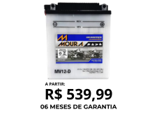 Bateria de Moto MV12-D Moura