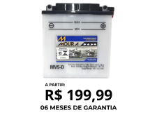 Bateria de Moto MV5-D Moura