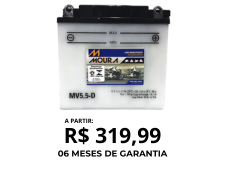 Bateria de Moto MV5.5-D Moura