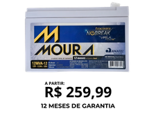 Bateria VRLA 12MVA-12 Moura