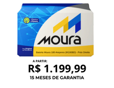Bateria Automotiva 180 Ah Moura M180BD