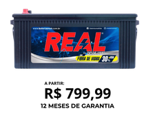 Bateria Automotiva 220 Ah Real Free