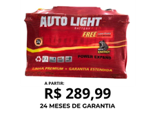 Bateria Automotiva 45 Ah Auto Light Premium