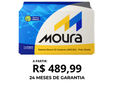 Bateria Automotiva 50Ah Moura – M50JD