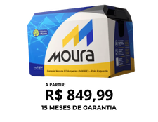 Bateria Automotiva 80 Ah Moura M80RE