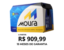 Bateria Automotiva 90 Ah Moura M90TE