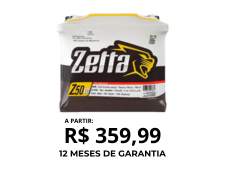Bateria Automotiva 50Ah Zetta – Z50ED